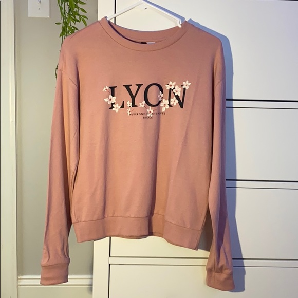 Long sleeve pink crew neck - Picture 1 of 1